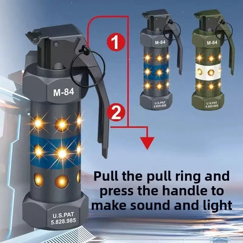 Outdoor Lighting Usa - Model Granat Dummy Taktis M84 Lampu