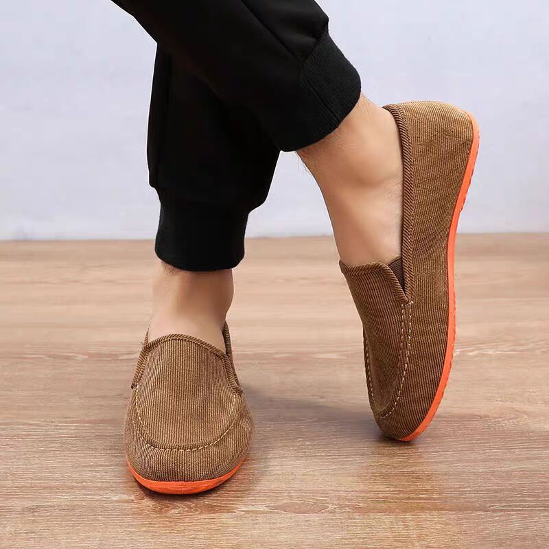 Outdoor Lighting Brands - Sepatu Loafer Kanvas Hijau Brand Dad