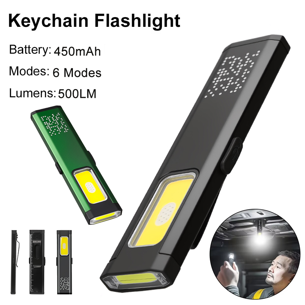 Outdoor Lighting Brands - Senter LED Mini Portabel Isi Ulang,