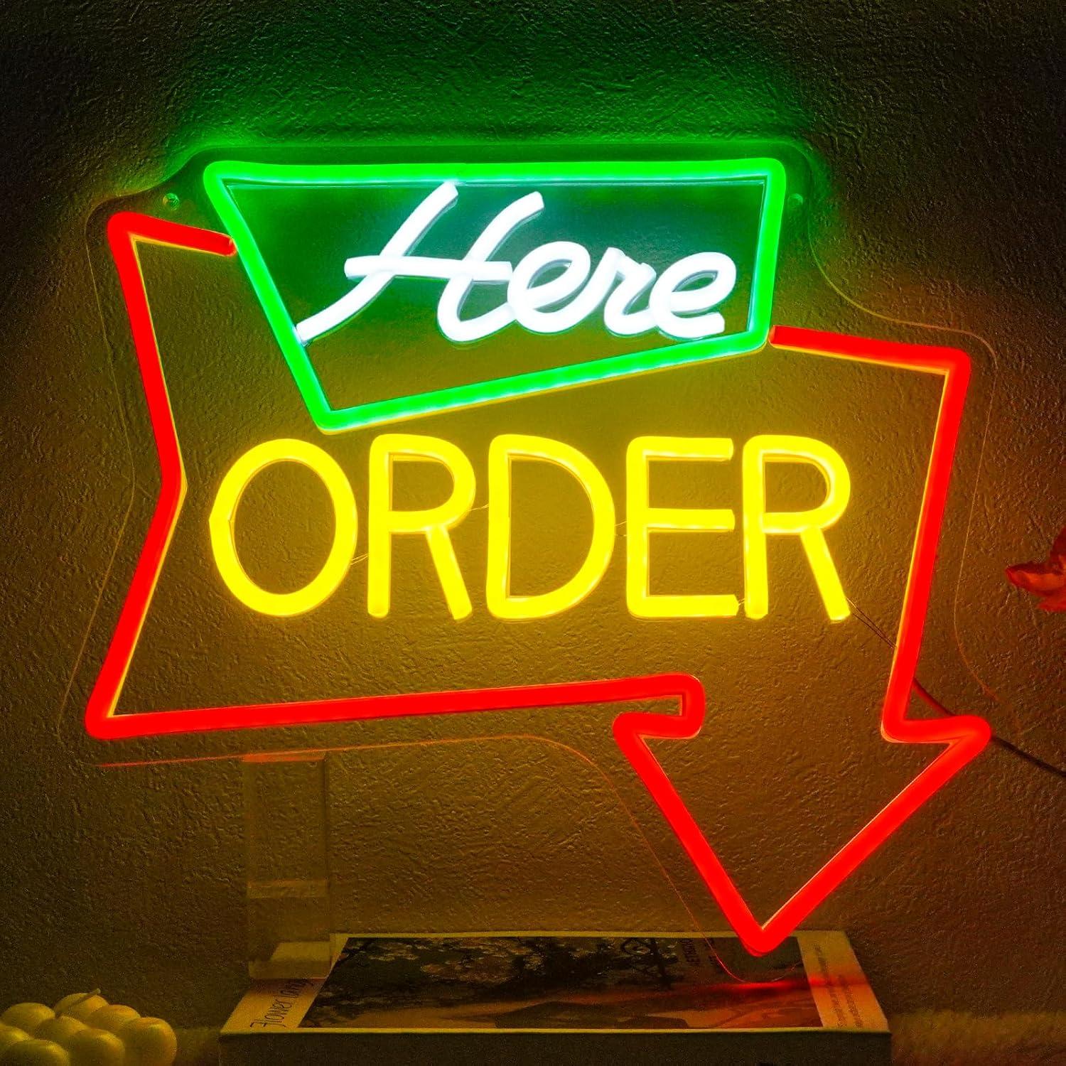 Outdoor Lighting For Store - Neon Sign Dimmable Arrow, Lampu Neon