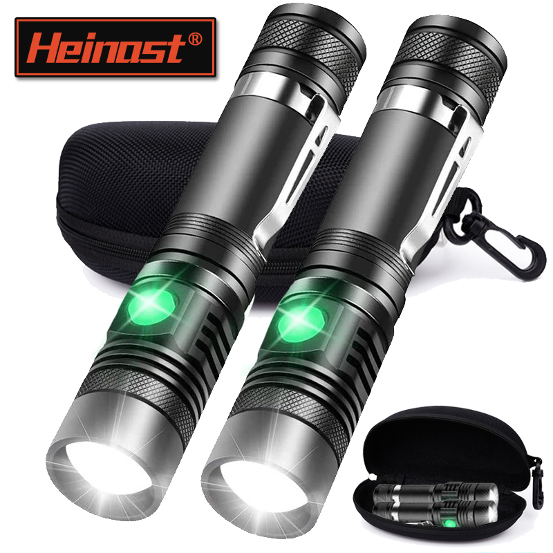 Outdoor Lighting Usa - Senter Tangan T6 Isi Ulang Menggunakan