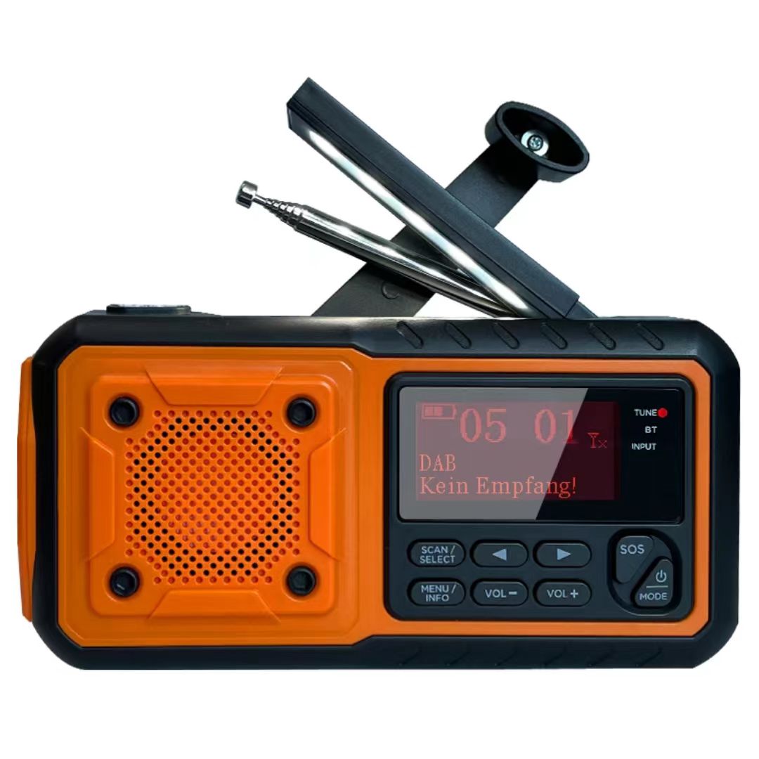 Outdoor Lighting Unit - SY-376 Radio DAB Bertenaga Surya dan