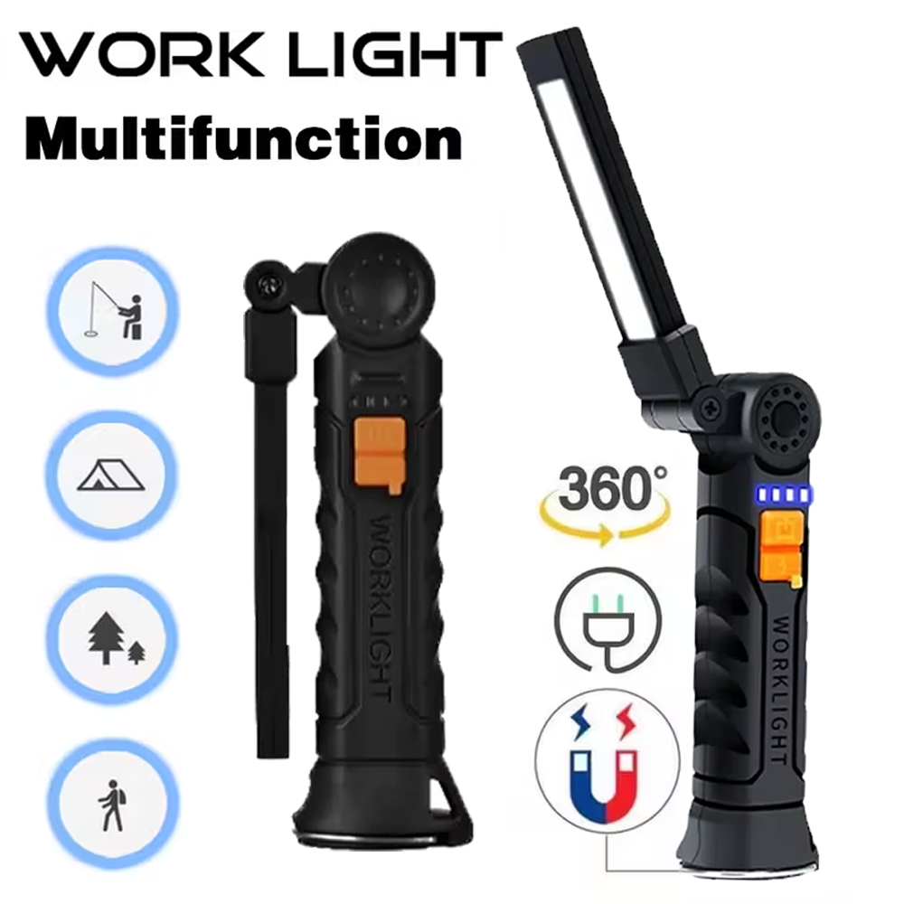 Outdoor Lighting Usa - Senter LED COB Portabel Senter Isi