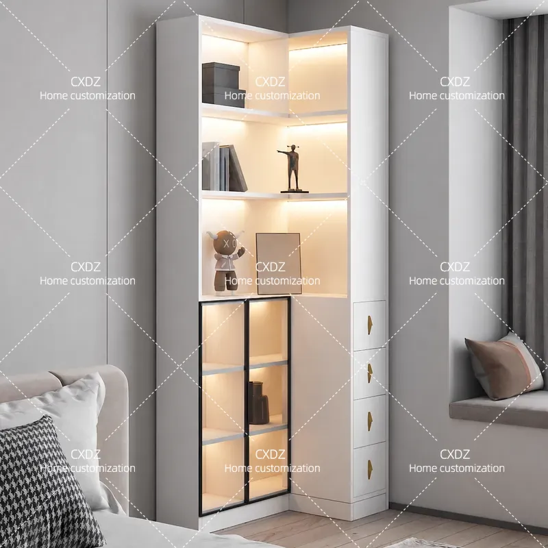 Outdoor Lighting Unit - Lemari Sudut Mewah Minimalis dengan Pintu