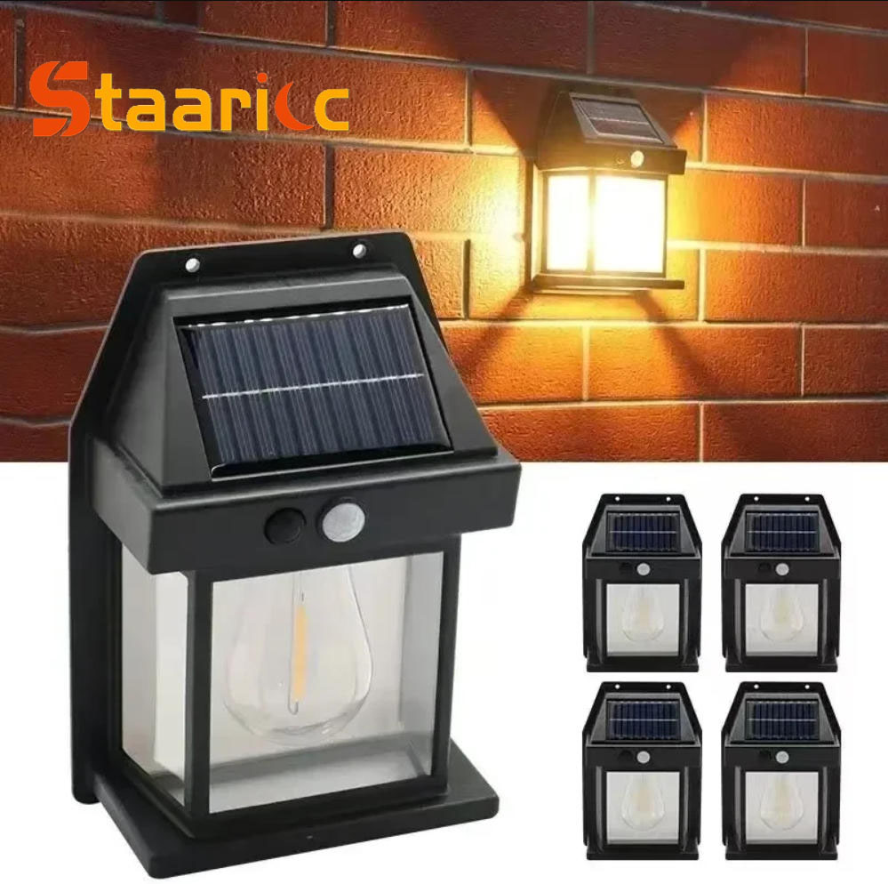 Outdoor Lighting Brands - Lampu Dinding Tenaga Surya Tungsten Luar