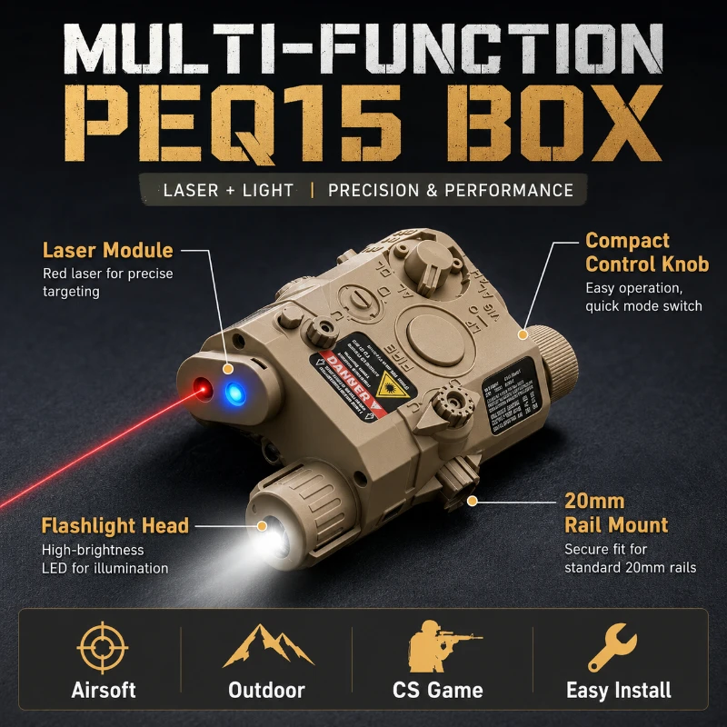 Outdoor Lighting Collections - Senter Sinyal IR Dual Color PEQ15