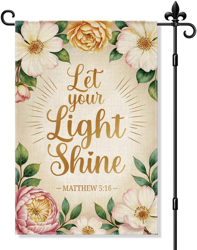 Outdoor Lighting For Your Yard - Bendera Taman Let Your Light Shine,