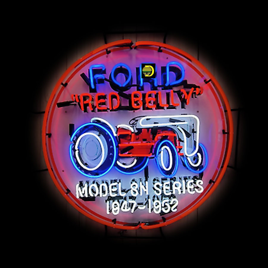 Outdoor Lighting For Store - Lampu Neon Traktor Red Belly, Lampu