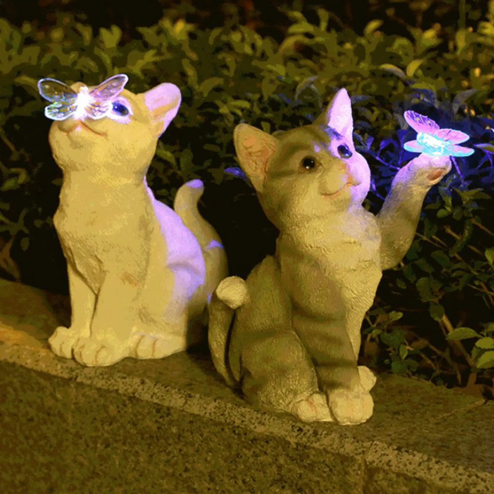 Outdoor Lighting Under Pergola - Patung Patung Kucing Luar Ruangan Liontin
