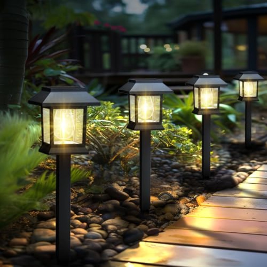 Outdoor Lighting For Your Yard - Lampu Tenaga Surya Luar Ruangan, Paket