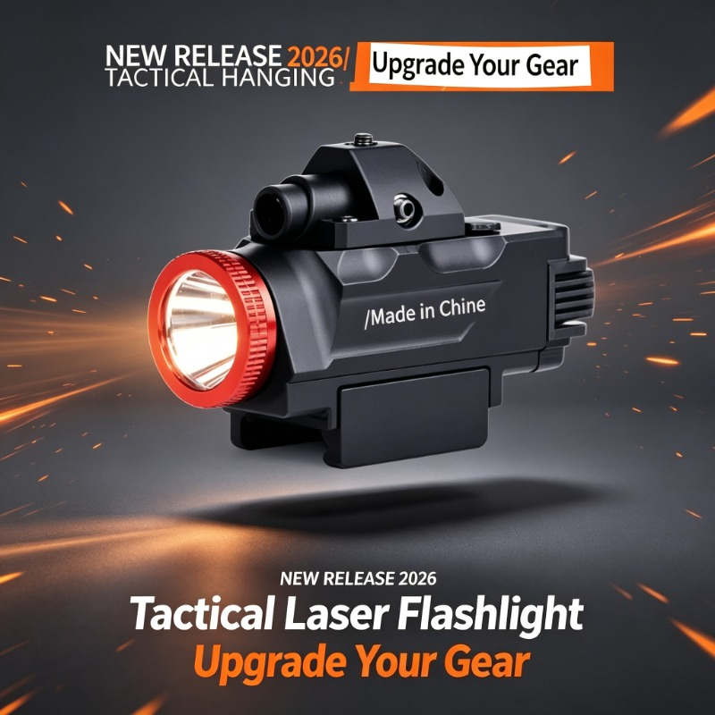 Outdoor Lighting Unit - Unit Senter Laser Merah-Hijau yang Dapat