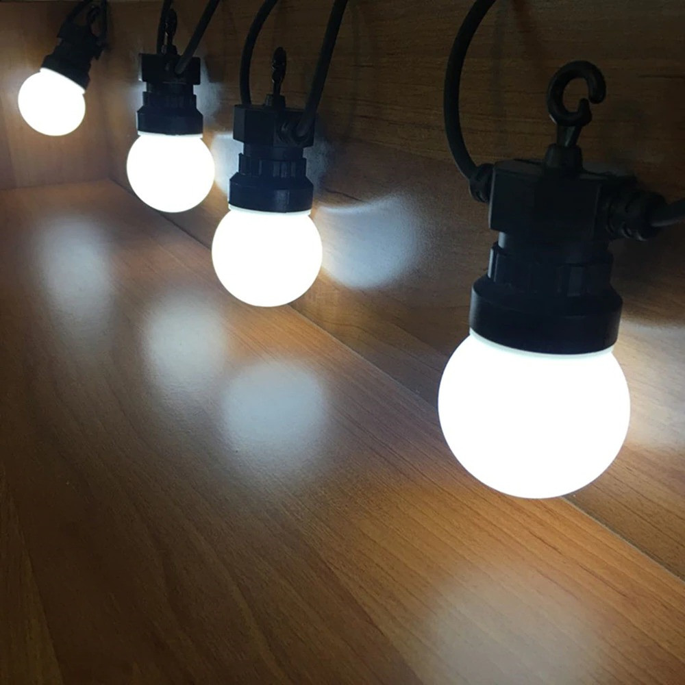 Lampu Tali Luar Ruangan Globe  - String Light Bistro ulasan dan harga