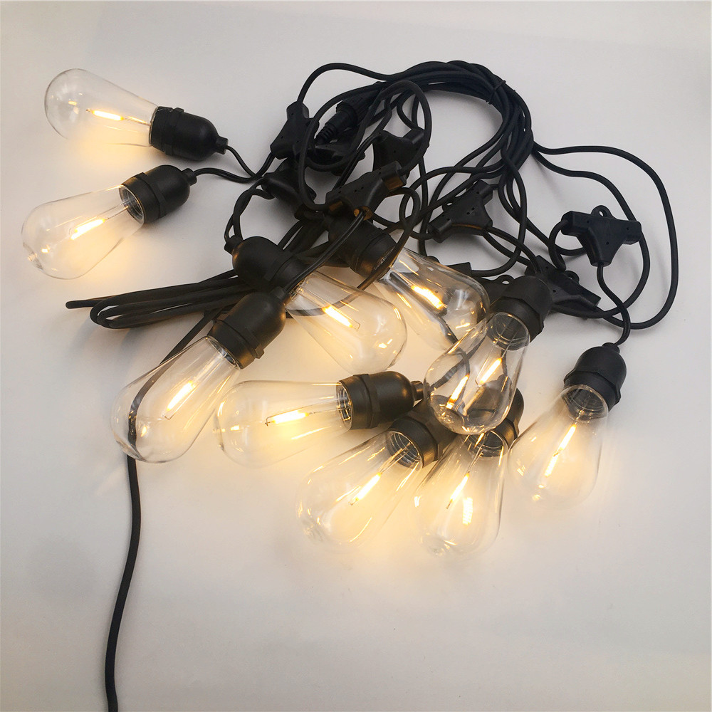Lampu Tali Luar Ruangan Bohlam - String Light Bistro ulasan dan harga