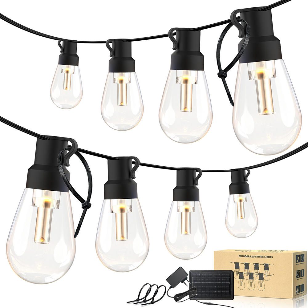 Lampu LED Solar Globe Tahan Ai - String Light Bistro ulasan dan harga