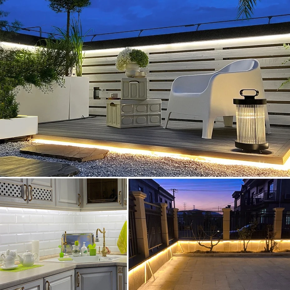 Lampu Strip LED COB Gel Siliko - Outdoor Lighting Led Strip ulasan dan harga