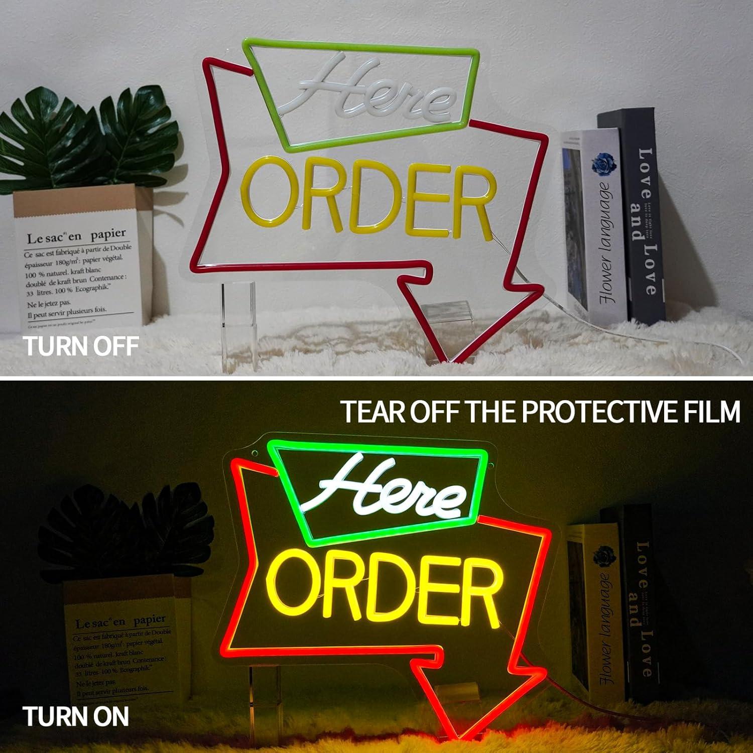Neon Sign Dimmable Arrow, Lamp - Outdoor Lighting For Store ulasan dan harga