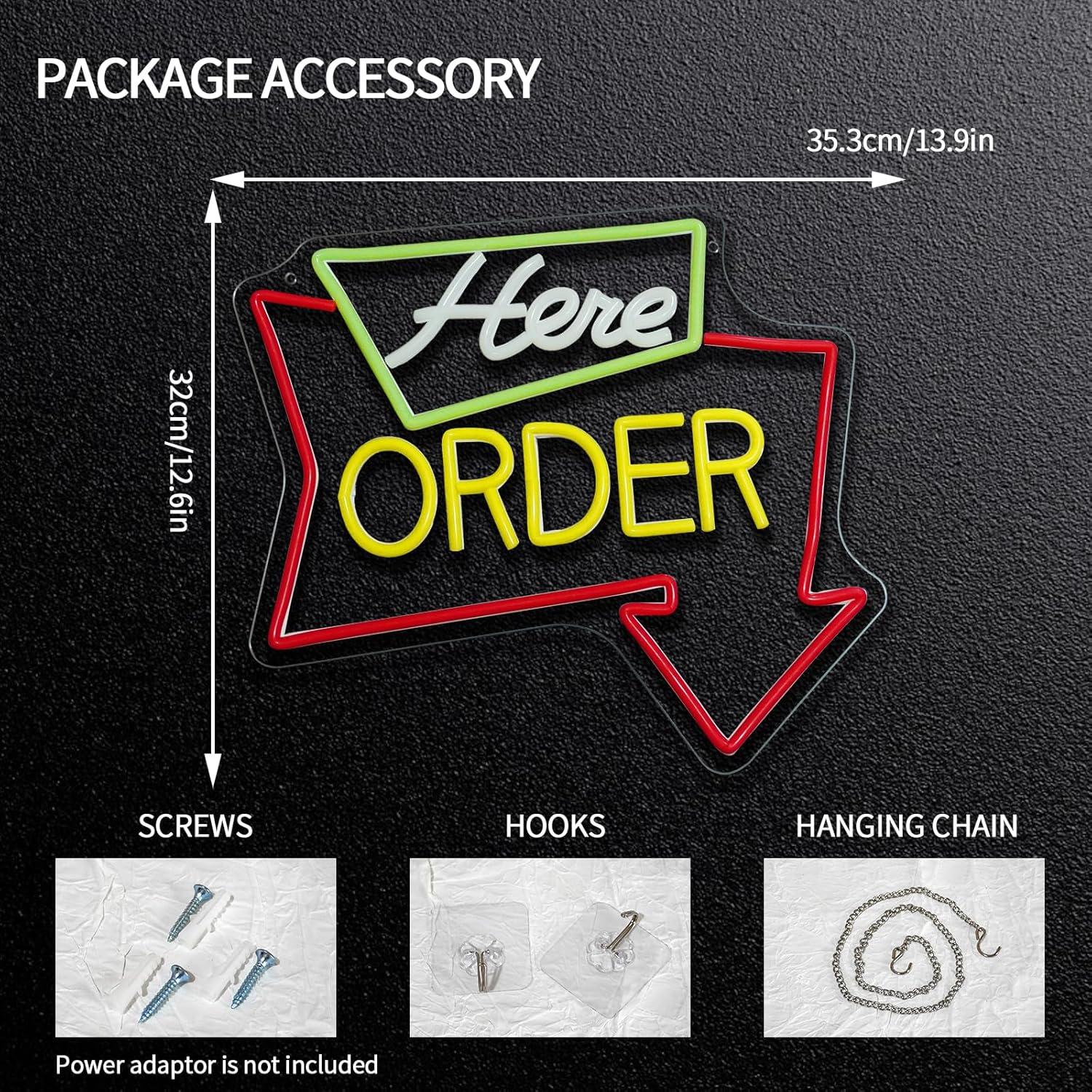 Neon Sign Dimmable Arrow, Lamp - Outdoor Lighting For Store ulasan dan harga