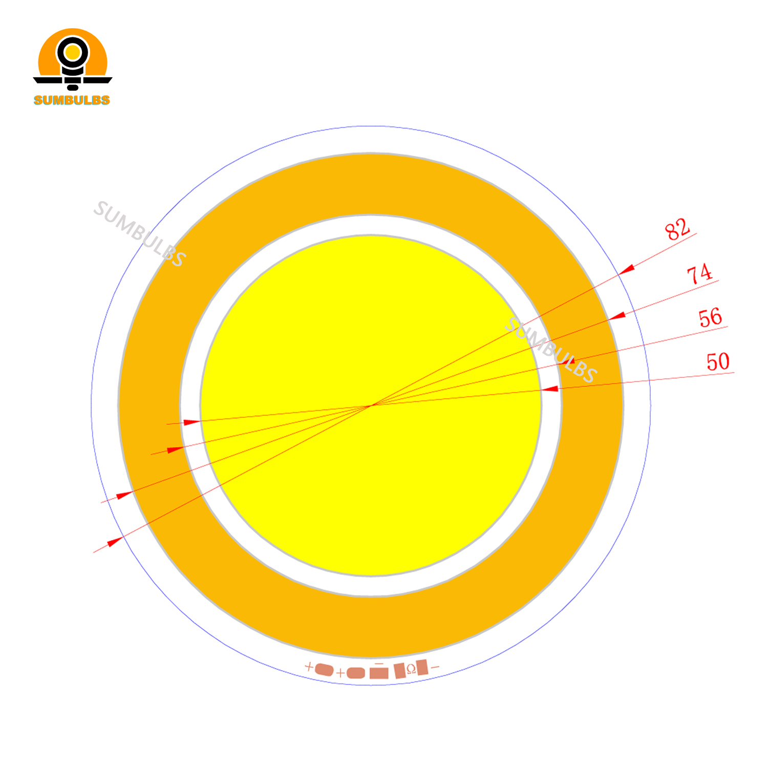 Diode COB LED warna ganda bula - Outdoor Lighting For Store ulasan dan harga
