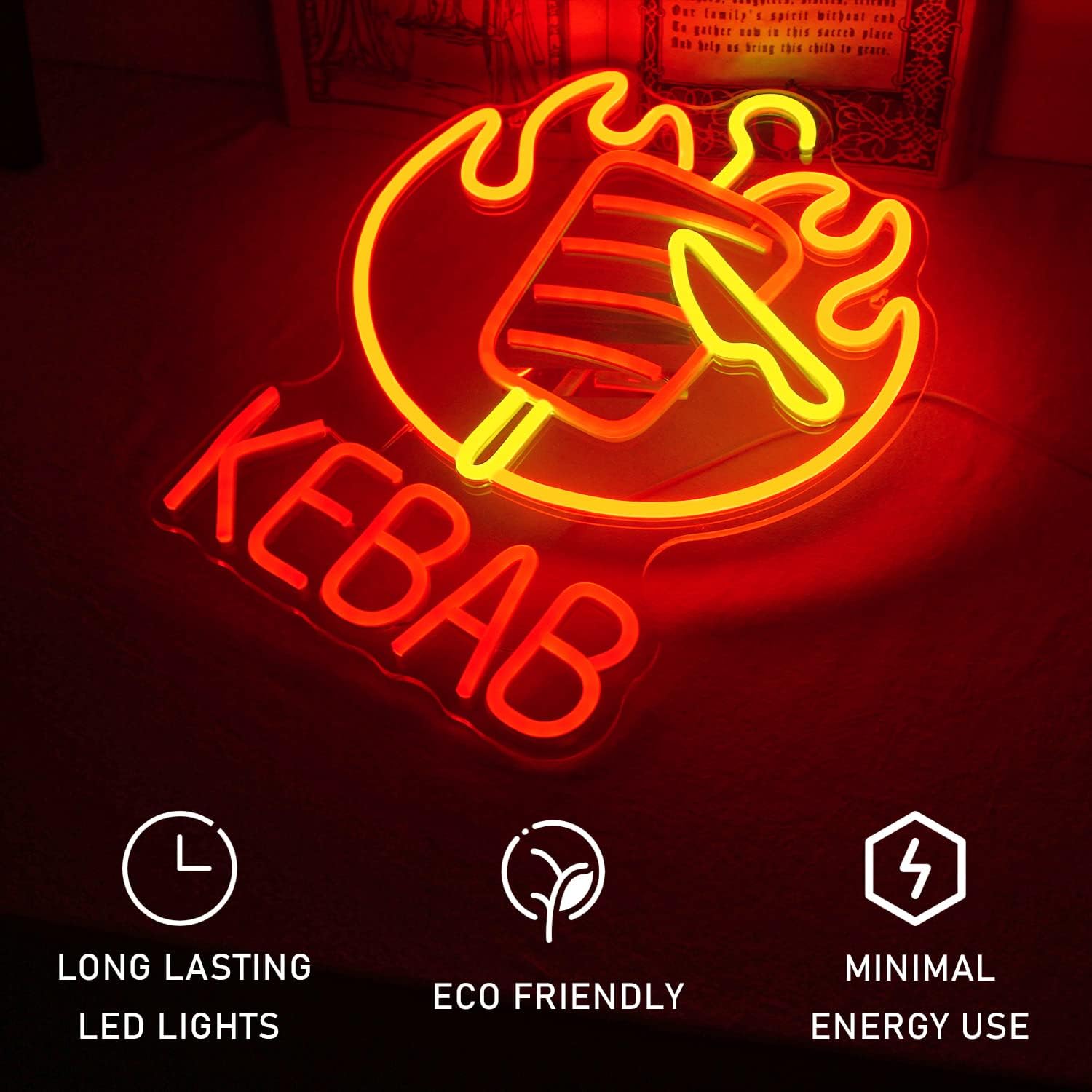 Lampu Dinding LED USB Neon Sig - Outdoor Lighting For Store ulasan dan harga