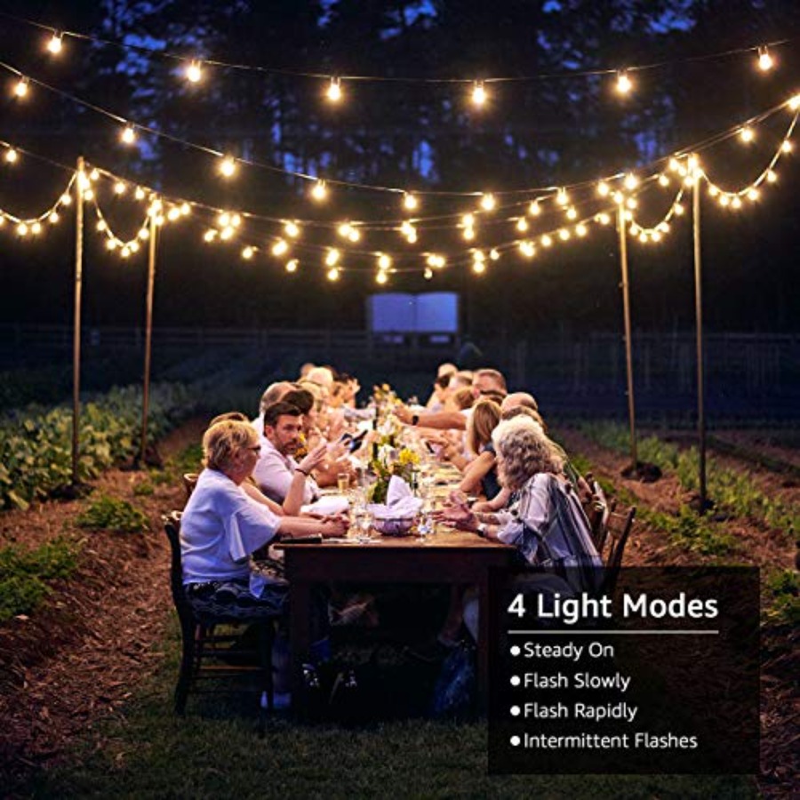 Lampu Tali Luar Ruangan Tenaga - String Light Bistro ulasan dan harga
