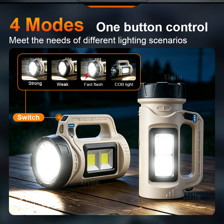 Senter LED genggam multipemand - Outdoor Lighting Brands ulasan dan harga