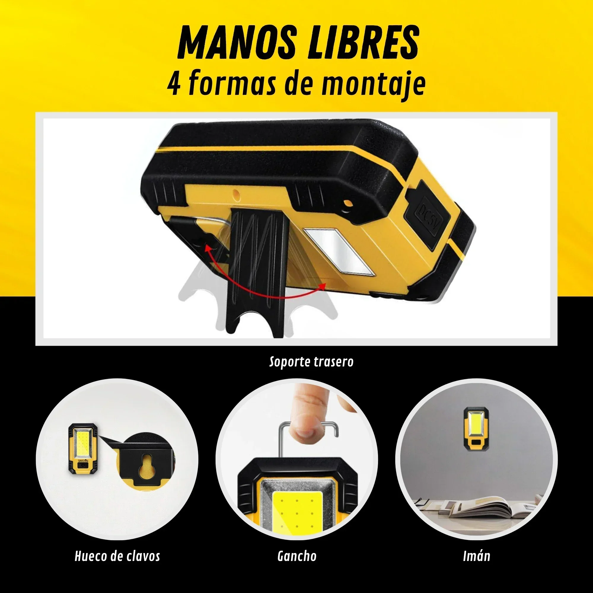 Lampu Kerja Isi Ulang 4000mAh  - Outdoor Lighting Usa ulasan dan harga
