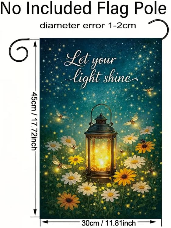 Bendera Taman 12x18 Inci, Biar - Outdoor Lighting For Your Yard ulasan dan harga