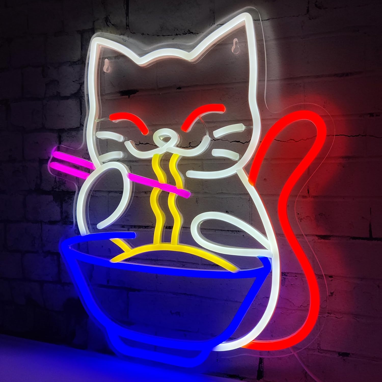Lampu Neon LED sinyal kucing k - Outdoor Lighting For Store ulasan dan harga
