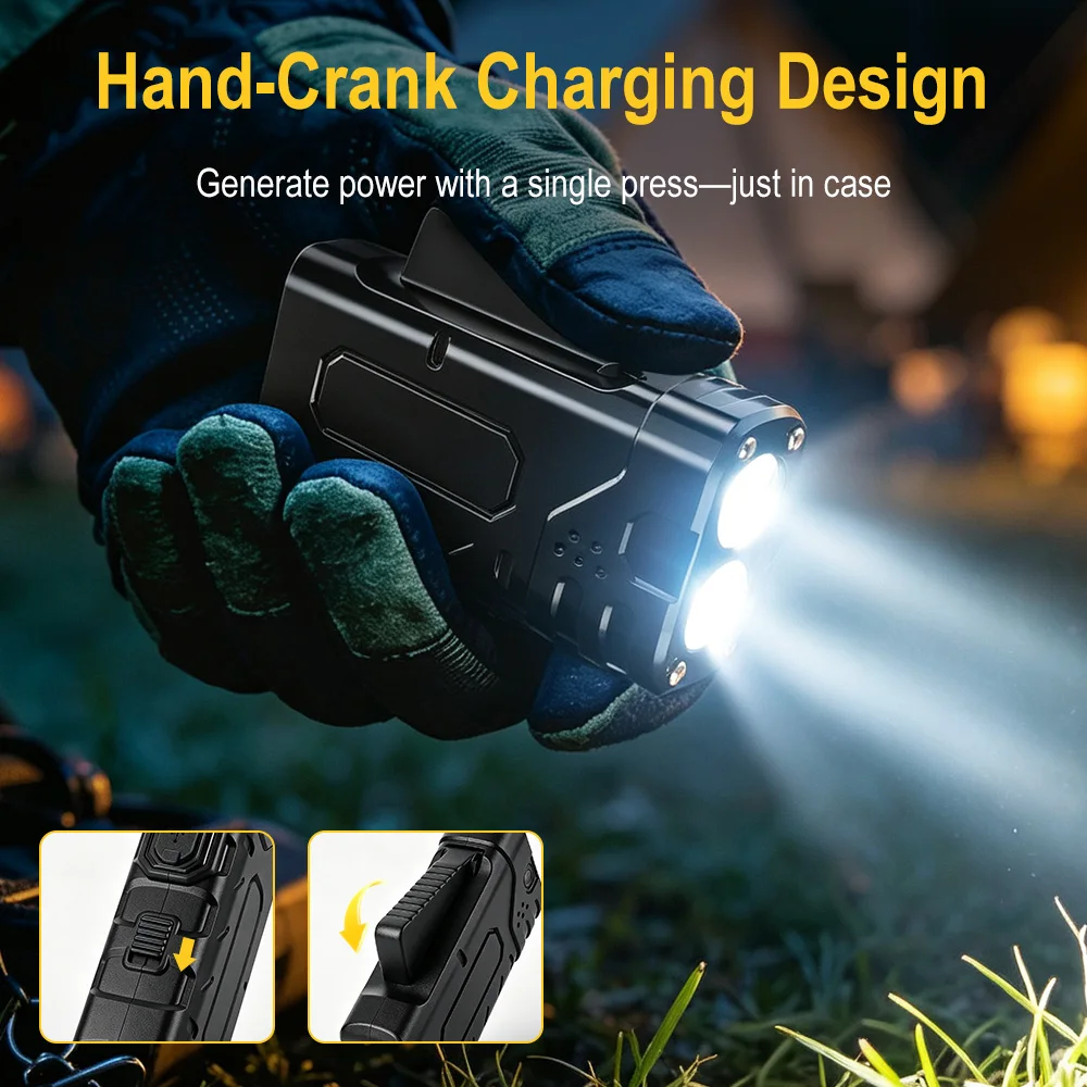 BORUIiT Senter LED EDC dengan  - Outdoor Lighting Brands ulasan dan harga