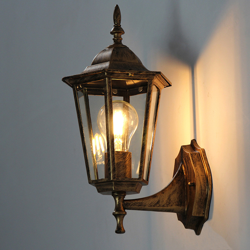 Gaya Eropa Retro Led Lampu Din - Outdoor Lighting Amazon ulasan dan harga