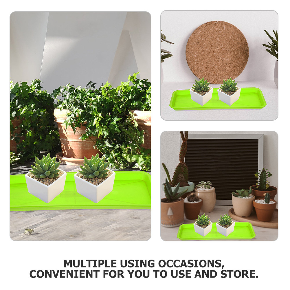 5 Buah Baki Pot Bunga Persegi  - Outdoor Lighting Collections ulasan dan harga
