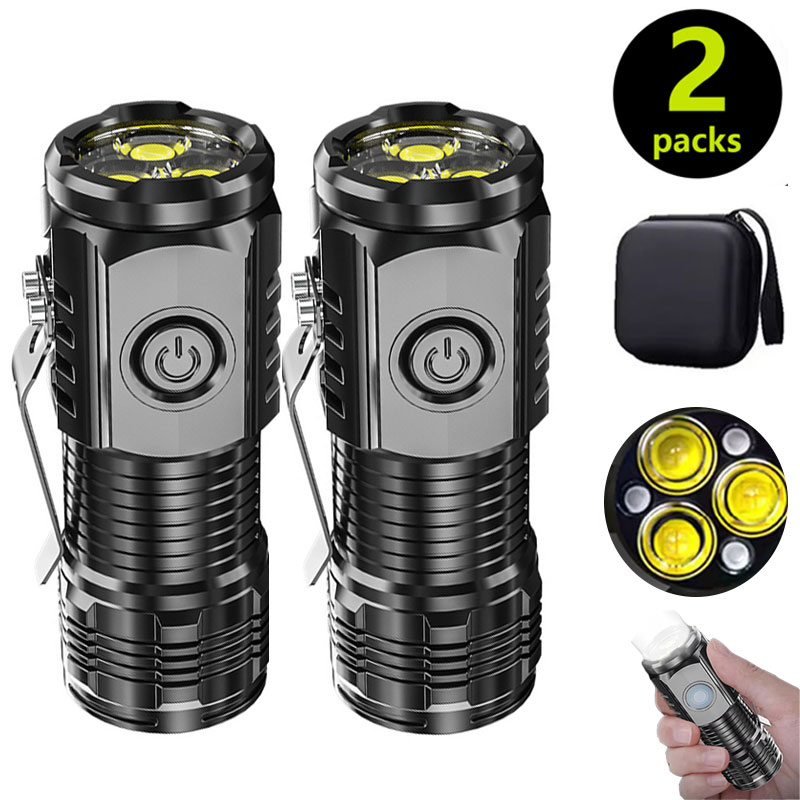 Senter Mini 3LED dengan Klip P - Outdoor Lighting Brands ulasan dan harga