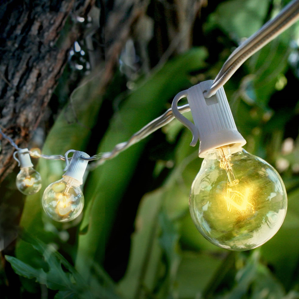 Lampu String Globe 8M G40 deng - String Light Bistro ulasan dan harga