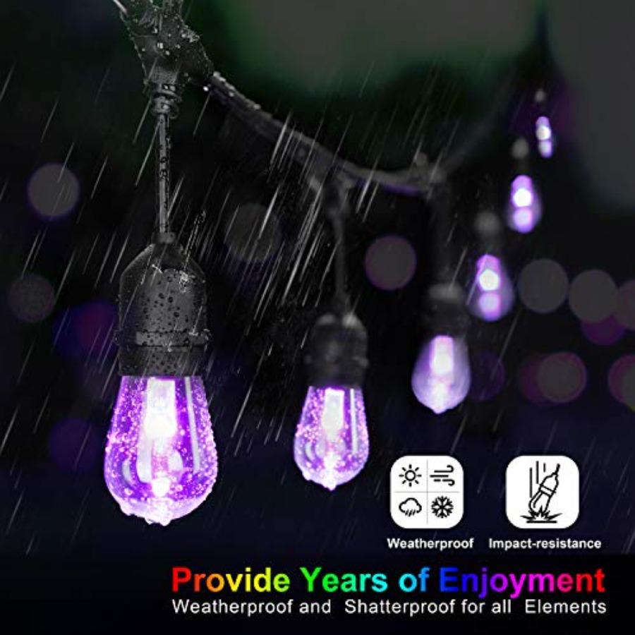 Lampu Teras Luar Ruangan 48 Ka - String Light Bistro ulasan dan harga