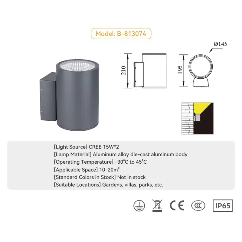 Desain Lampu Dinding Luar Ruan - Outdoor Lighting Uplight ulasan dan harga