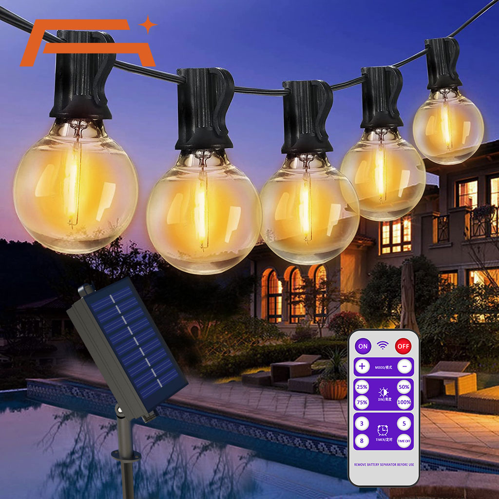 Lampu tali surya luar ruangan  - String Light Bistro ulasan dan harga