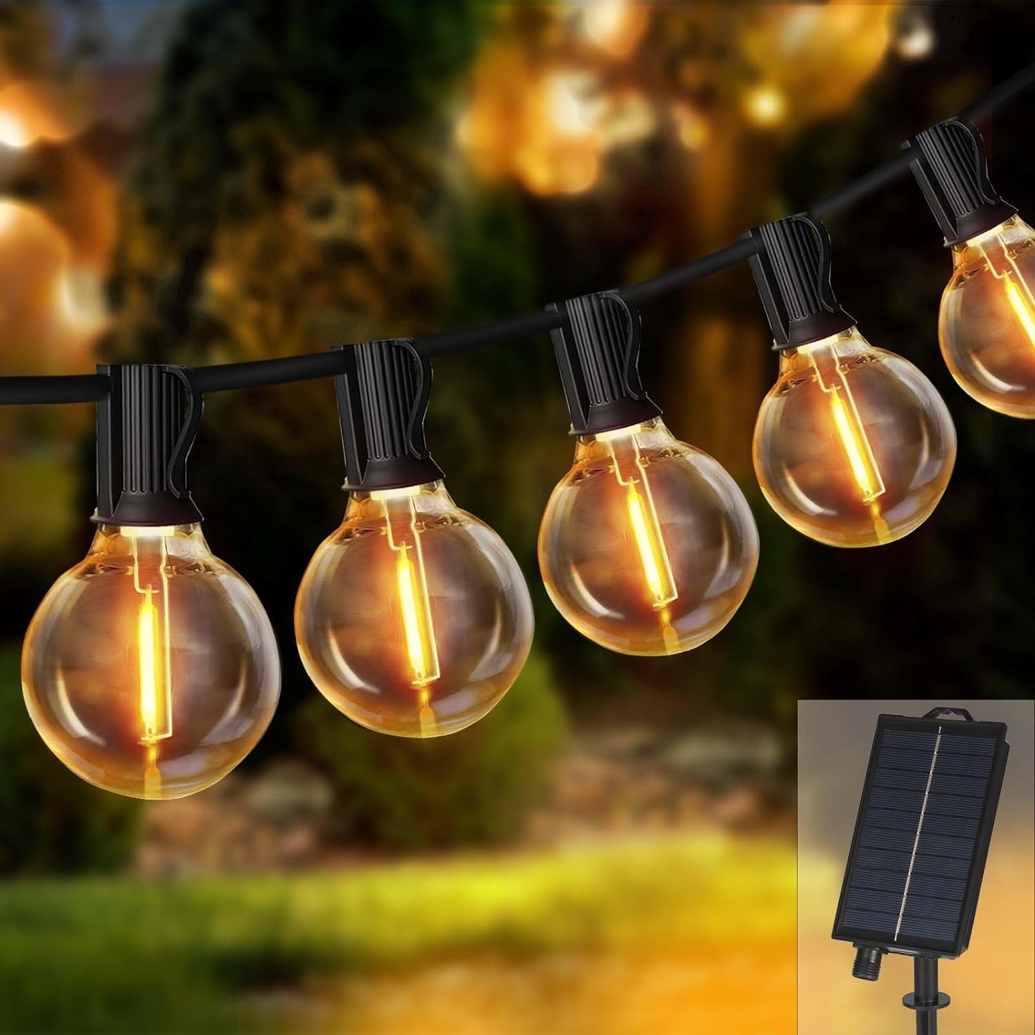 Lampu tali surya luar ruangan  - String Light Bistro ulasan dan harga