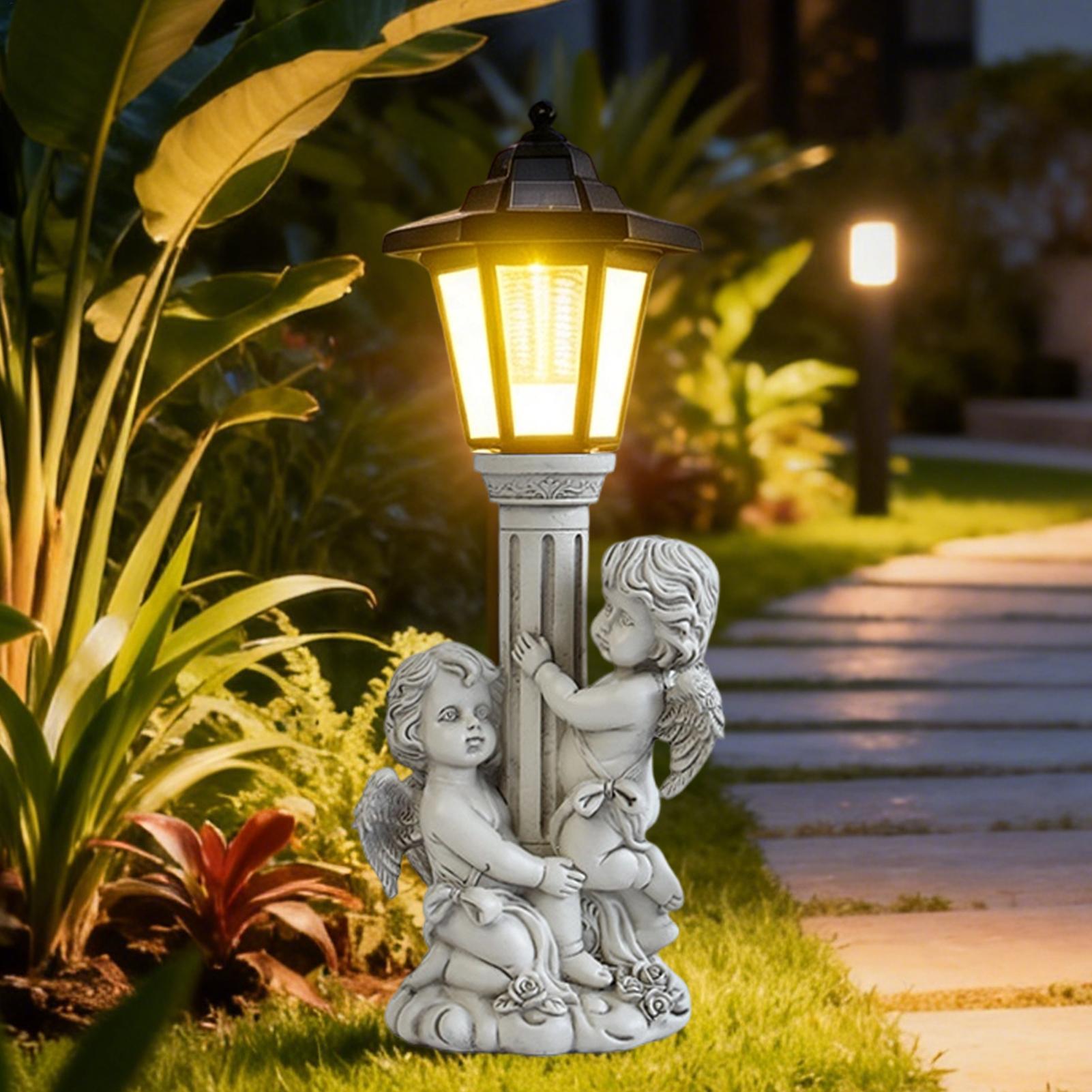 Patung Taman Menyala Otomatis  - Outdoor Lighting Uplight ulasan dan harga