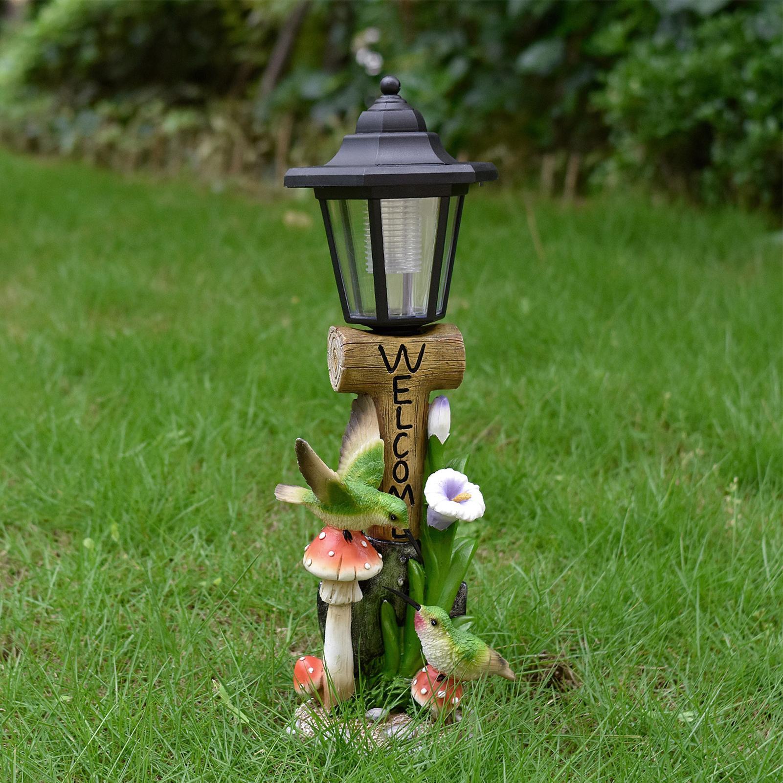 Patung Taman Menyala Otomatis  - Outdoor Lighting Uplight ulasan dan harga