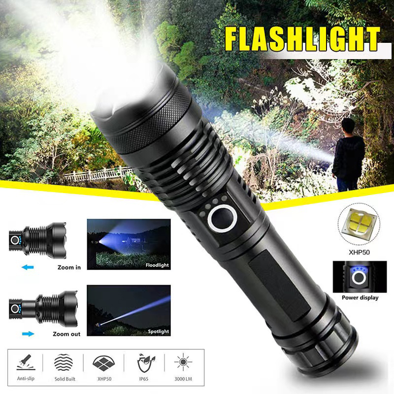 Senter Led XHP70 Daya Tinggi U - Outdoor Lighting Brands ulasan dan harga