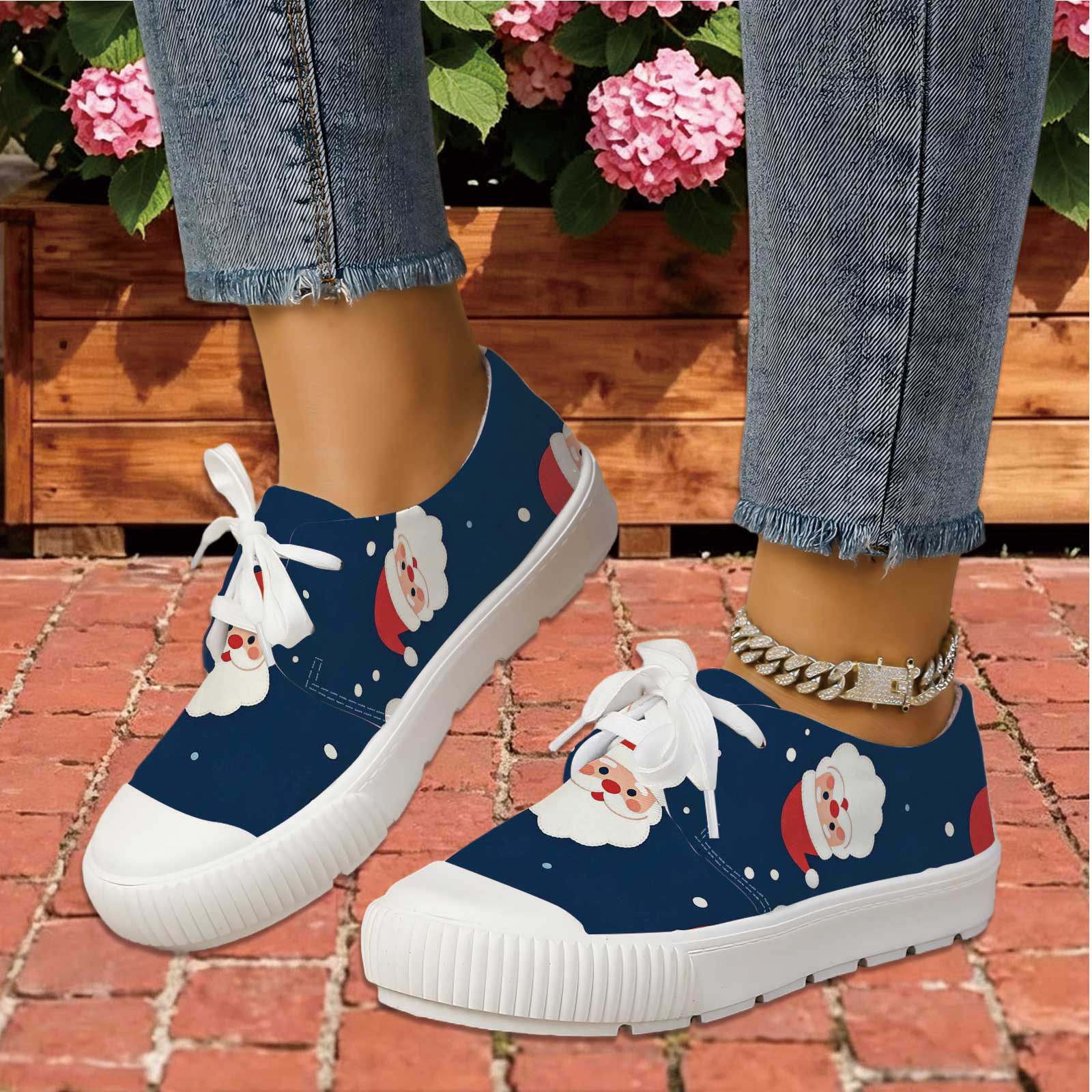 Sepatu Kasual Wanita Motif San - Outdoor Lighting Uplight ulasan dan harga